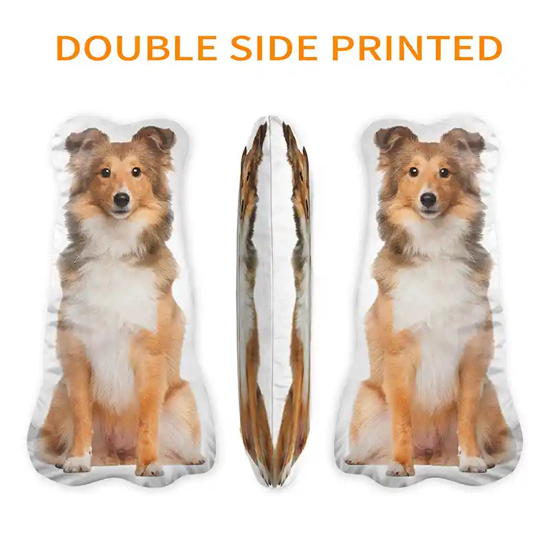 Personalized Pet Pillow Shaped Looks Like Your Dog Cat Picture