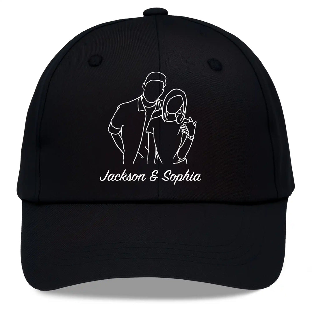 Easycosy Custom Baseball Cap Fathers Day Hats（Made in USA）