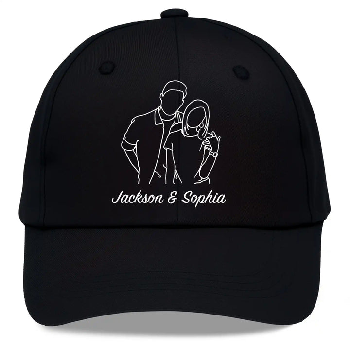 Easycosy Custom Baseball Cap Fathers Day Hats（Made in USA）