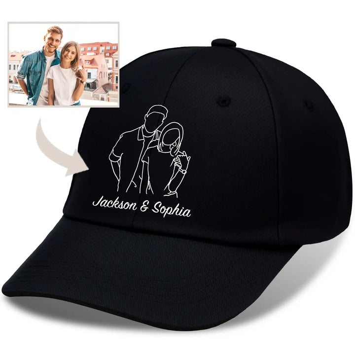 Easycosy Custom Baseball Cap Fathers Day Hats（Made in USA）