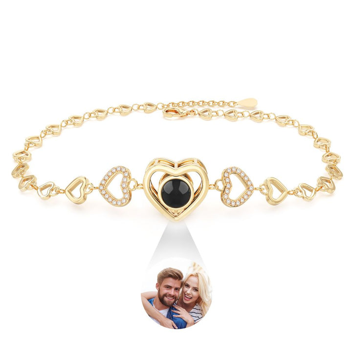 Personalized Soulshine Heart Projection Bracelet
