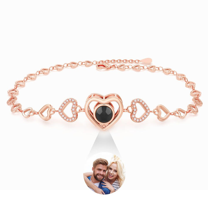 Personalized Soulshine Heart Projection Bracelet