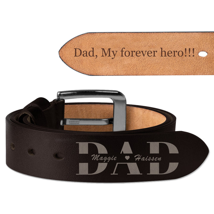 Easycosy Personalized Leather Belt-2（Made in USA）