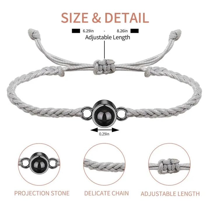 Easycosy Customized Personalized Photo Bracelet