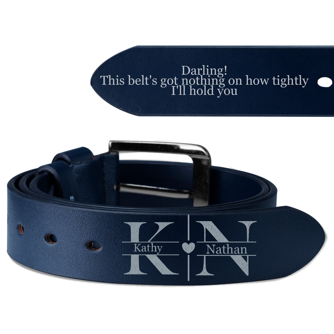 Easycosy Personalized Leather Belt-6（Made in USA）