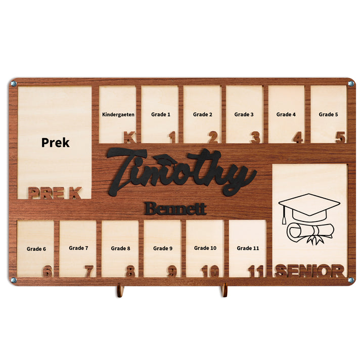 Easycosy  K-12 School Picture Frame Custom Wooden Frame-3