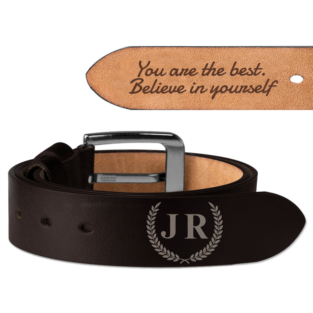 Easycosy Personalized Leather Belt-5（Made in USA）