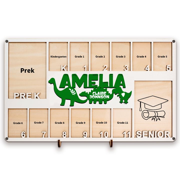 Easycosy  K-12 School Picture Frame Custom Wooden Frame-2