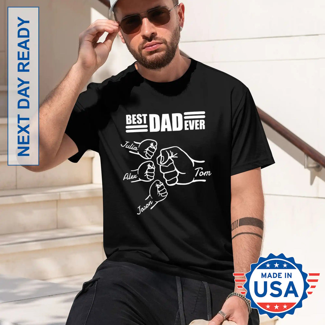 Easycosy Father's Day Shirt for Dad（Made in USA）