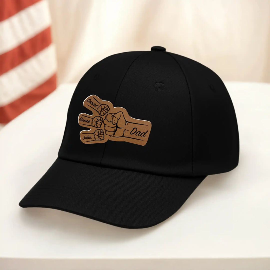 Easycosy Custom Baseball Cap with Leather Patch（Made in USA）