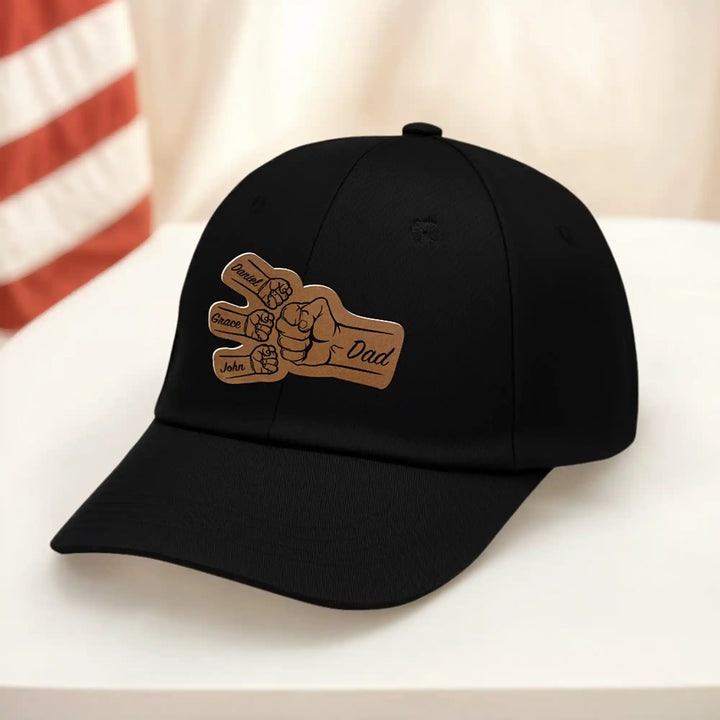 Easycosy Custom Baseball Cap with Leather Patch（Made in USA）