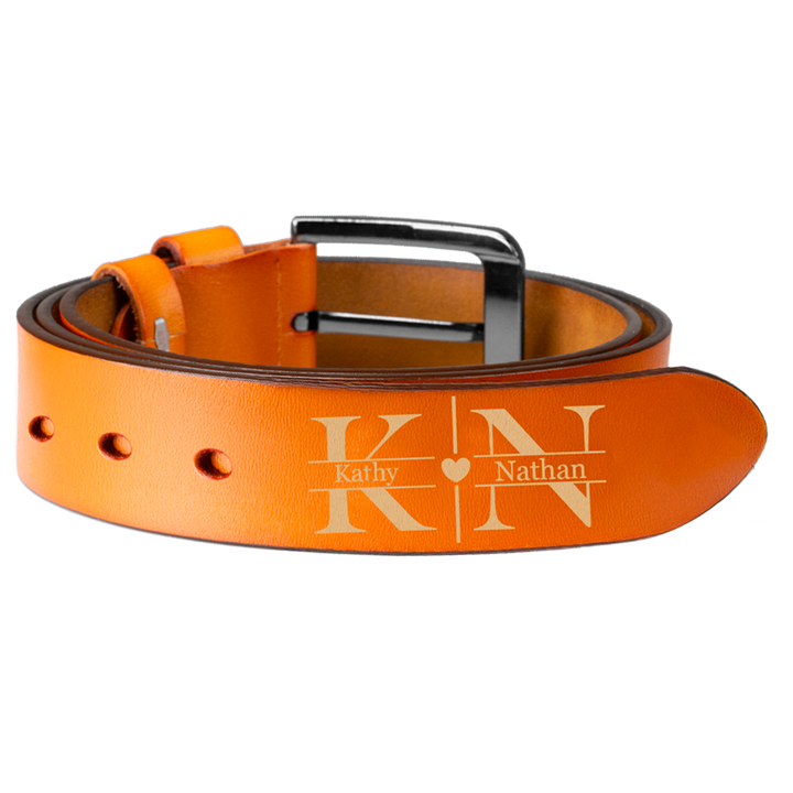 Easycosy Personalized Leather Belt-6（Made in USA）
