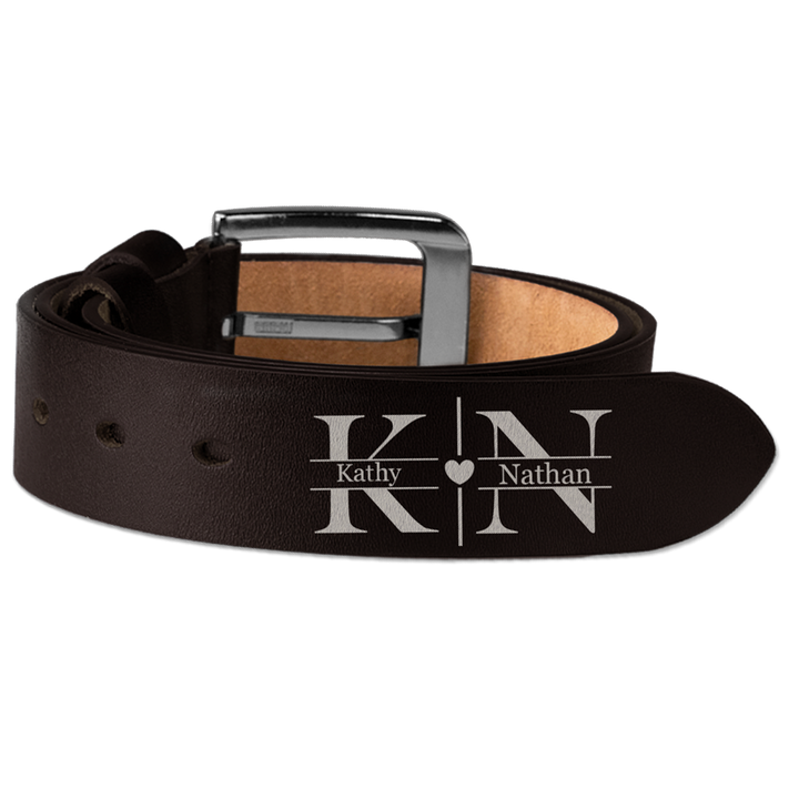 Easycosy Personalized Leather Belt-6（Made in USA）