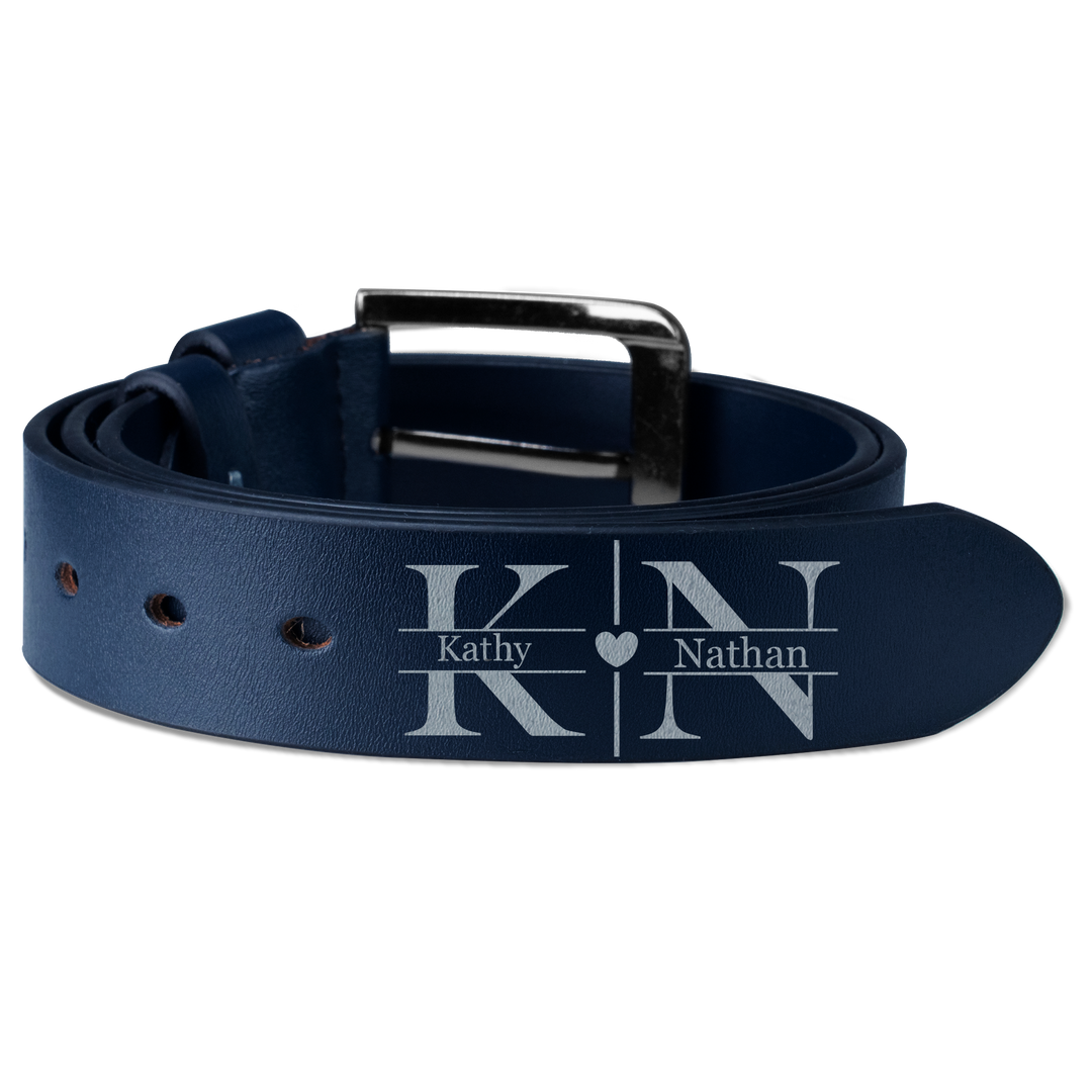 Easycosy Personalized Leather Belt-6（Made in USA）
