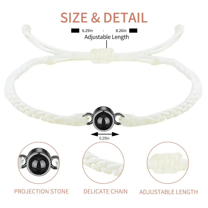 Easycosy Customized Personalized Photo Bracelet