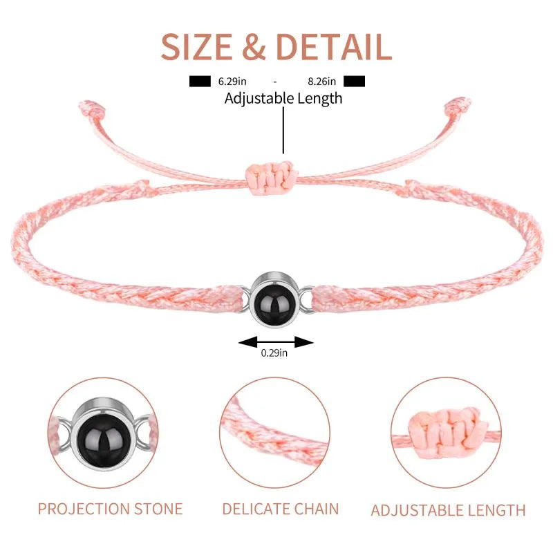 Easycosy Customized Personalized Photo Bracelet