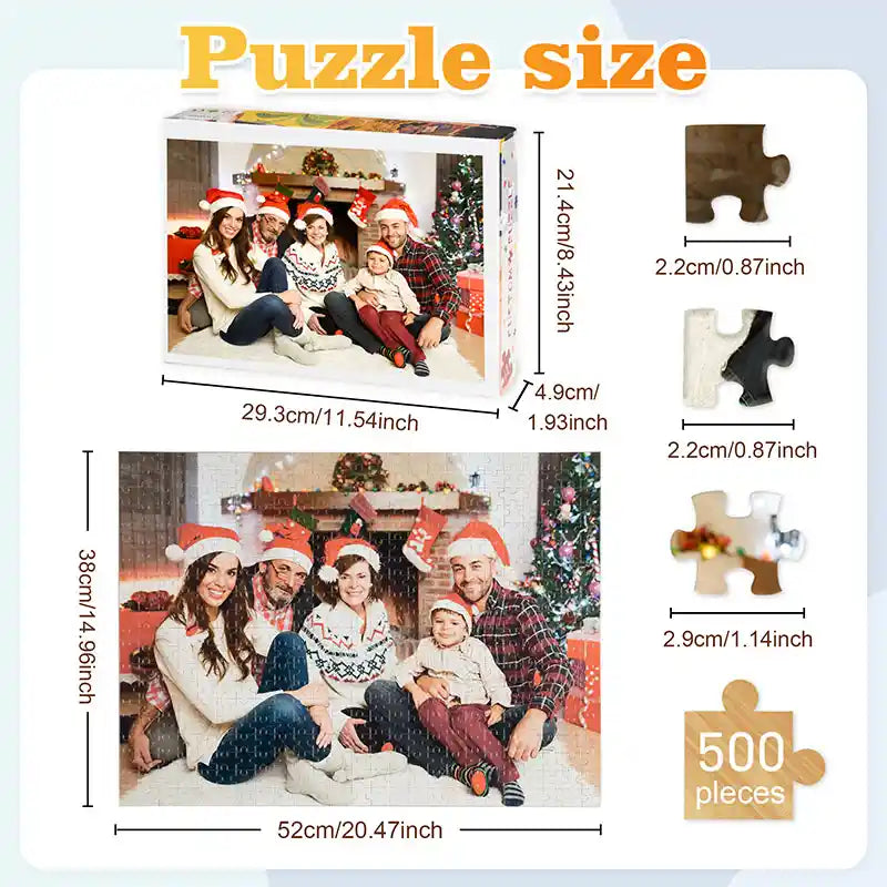 Custom Photo Puzzle Gifts 500 Pieces(38x52cm)