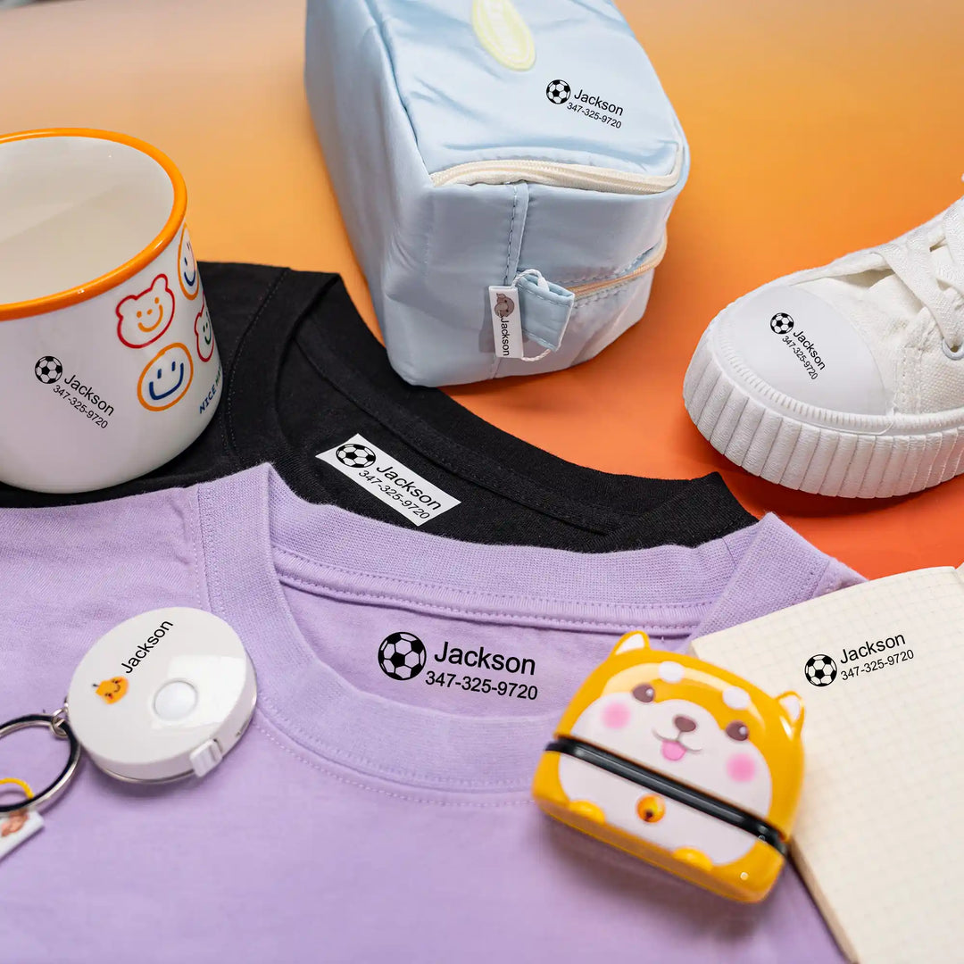 Easycosy Name Stamp Custom Clothing Labels for Kids