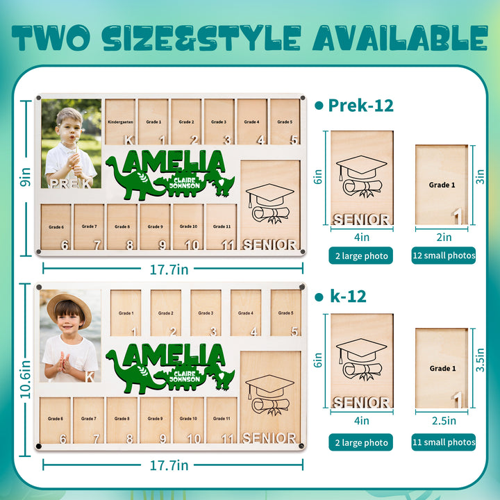 Easycosy  K-12 School Picture Frame Custom Wooden Frame-2