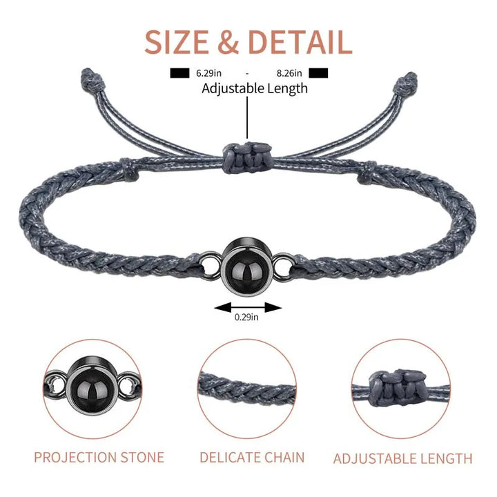 Easycosy Customized Personalized Photo Bracelet