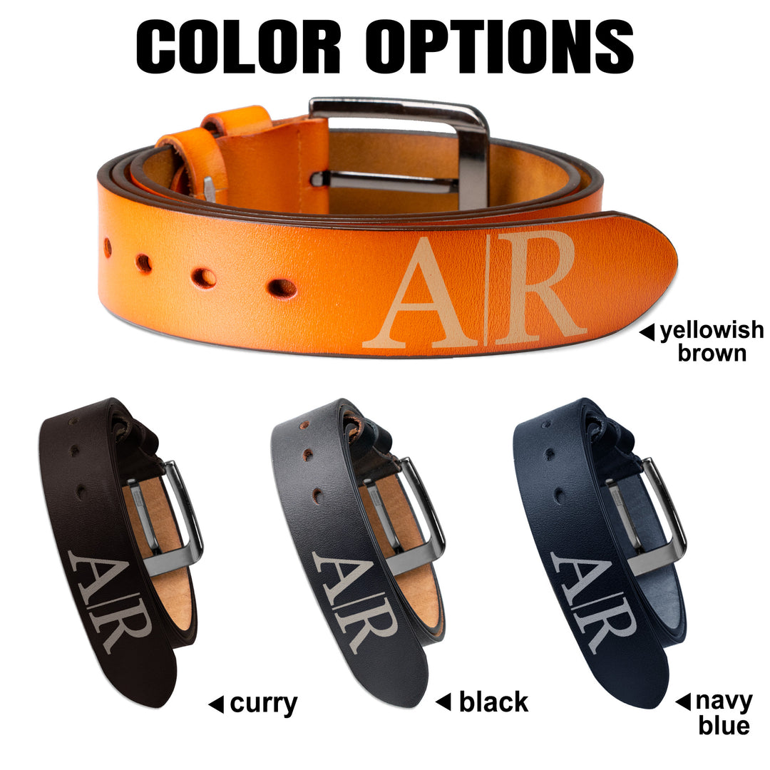 Easycosy Personalized Leather Belt-4（Made in USA）