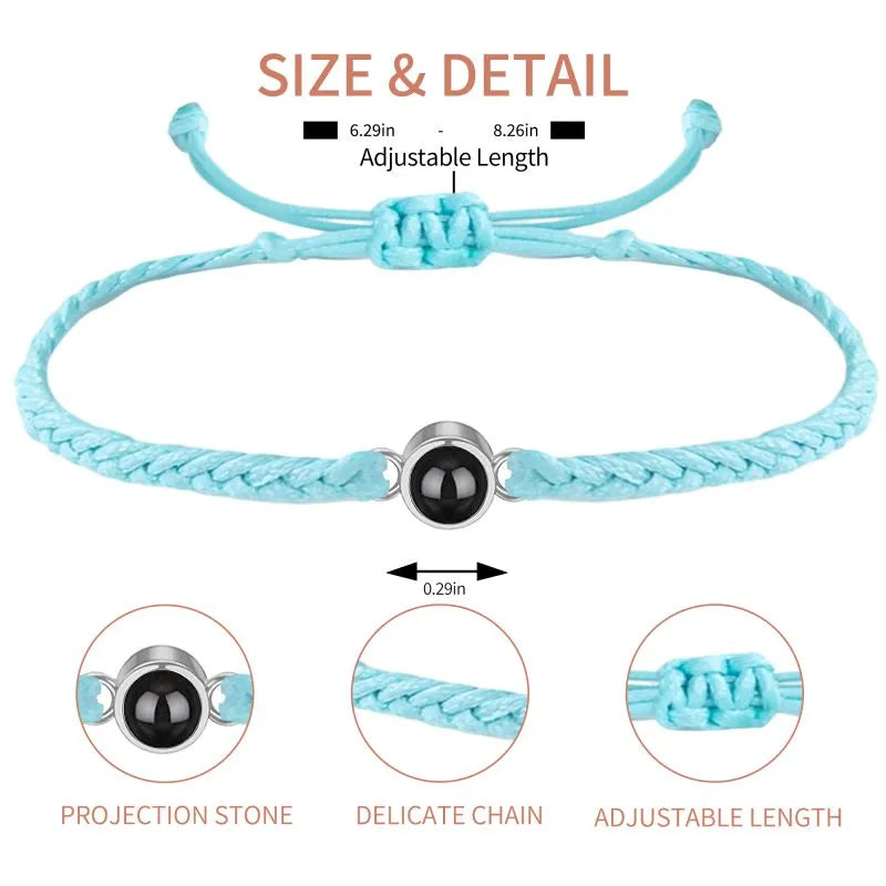 Easycosy Customized Personalized Photo Bracelet