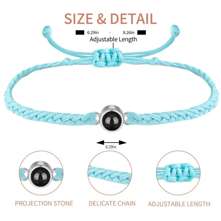 Easycosy Customized Personalized Photo Bracelet