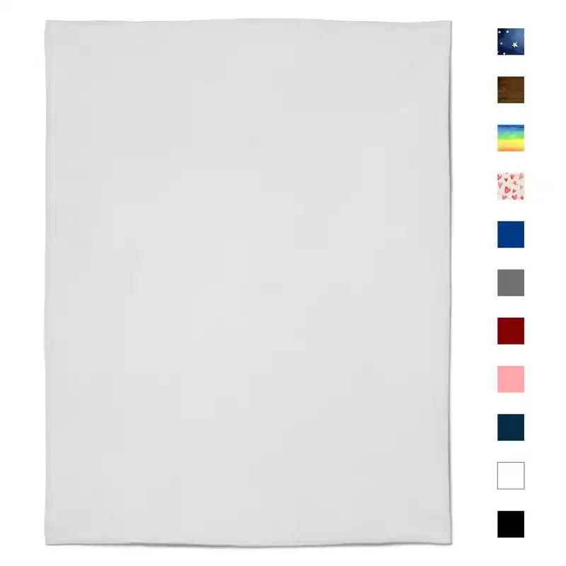 Personalized  Modern Family Photos Flannel Blankets With Text