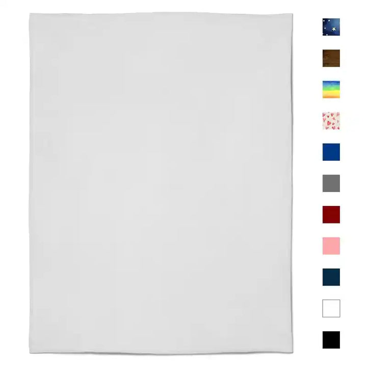 Personalized  Modern Family Photos Flannel Blankets With Text