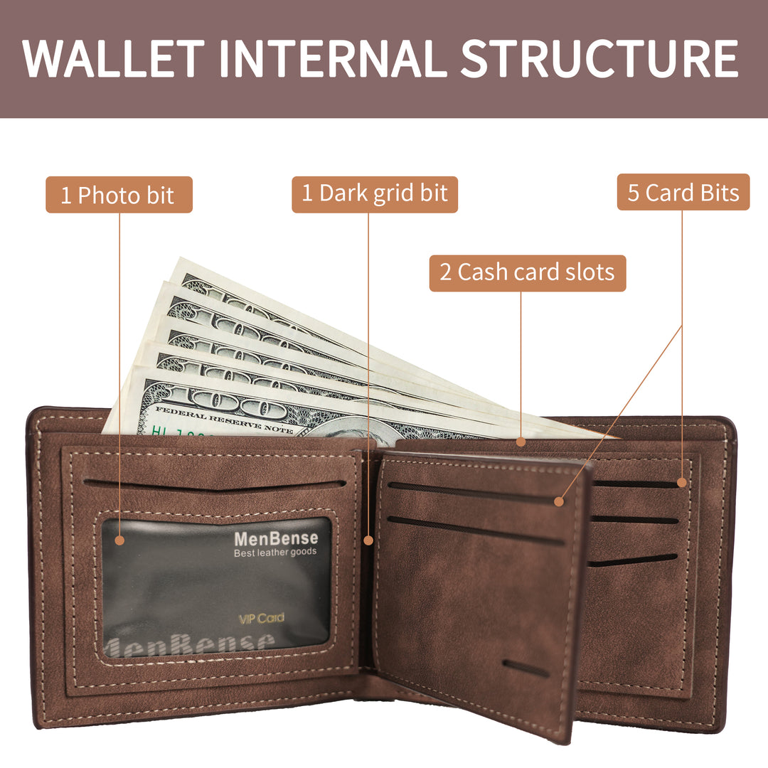 Easycosy Personalized Photo Wallet Engraved with Text-3