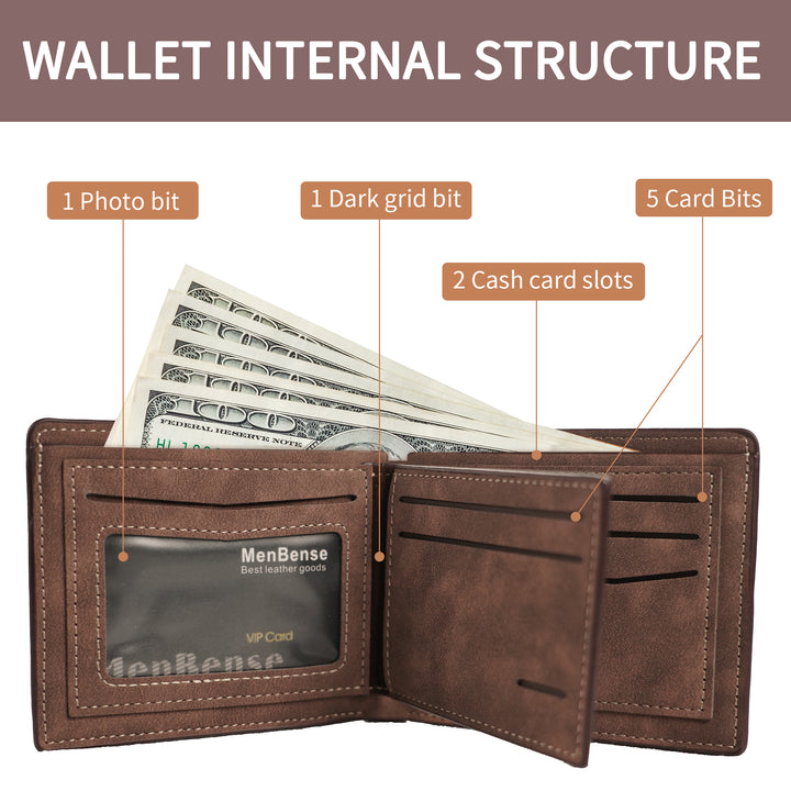 Easycosy Personalized Photo Wallet Engraved with Text-3