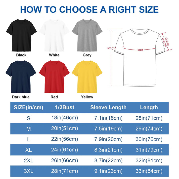 Easycosy Father's Day Shirt for Dad Personalized Papa T-Shirt（Made in USA）