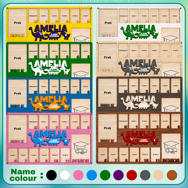 Easycosy  K-12 School Picture Frame Custom Wooden Frame-2