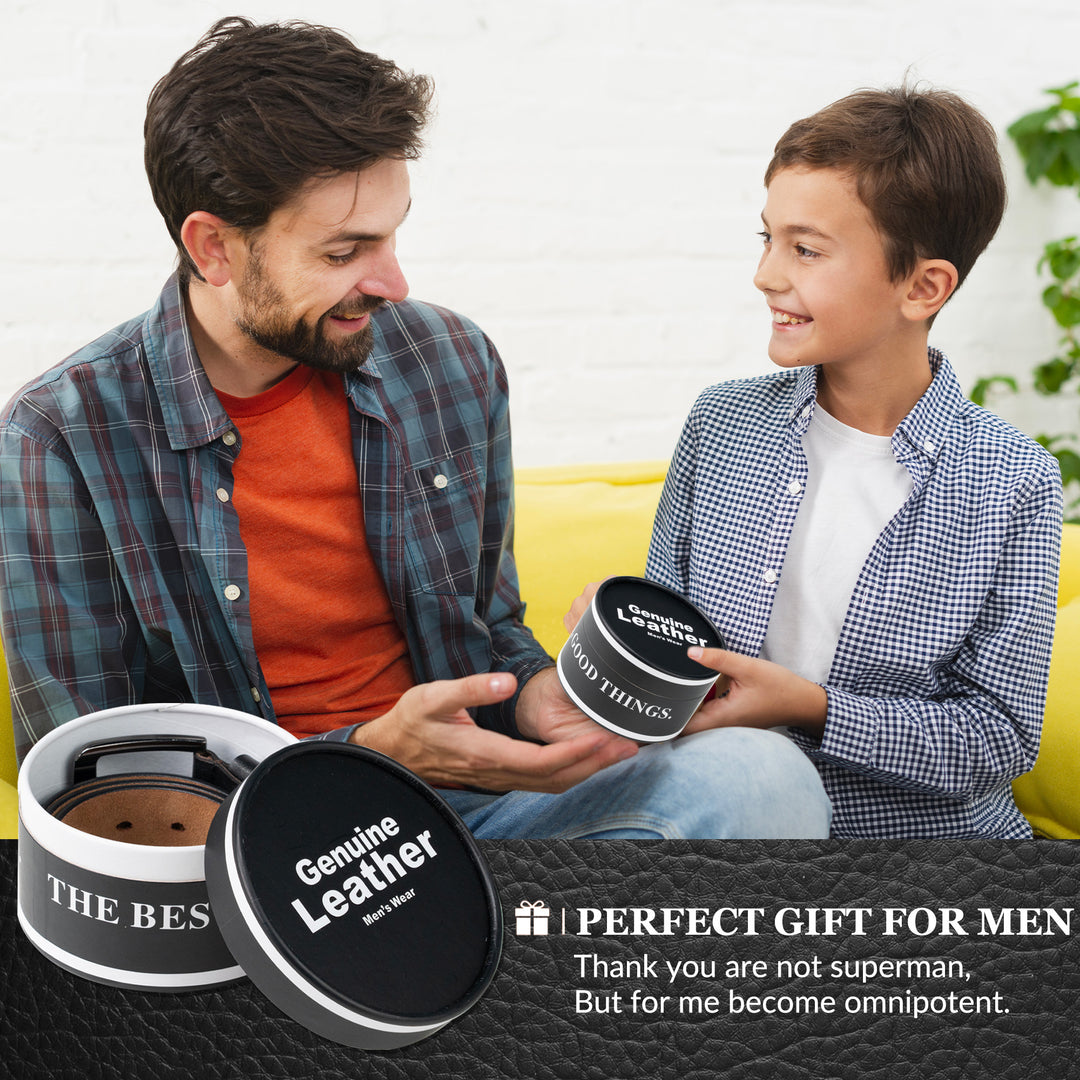 Easycosy Personalized Leather Belt（Made in USA）