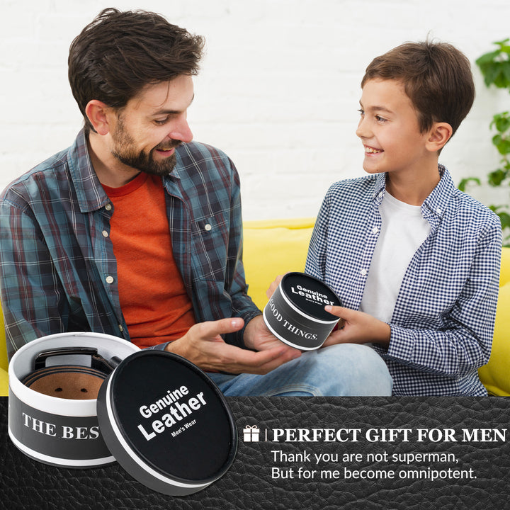 Easycosy Personalized Leather Belt（Made in USA）