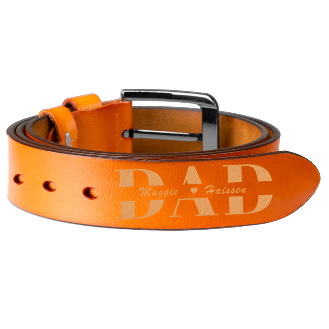 Easycosy Personalized Leather Belt-2（Made in USA）