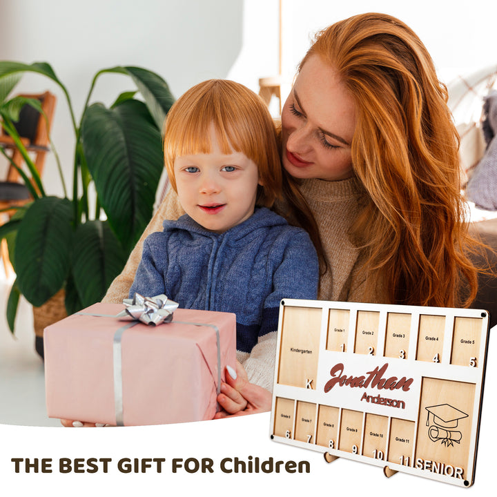 Easycosy  K-12 School Picture Frame Custom Wooden Frame