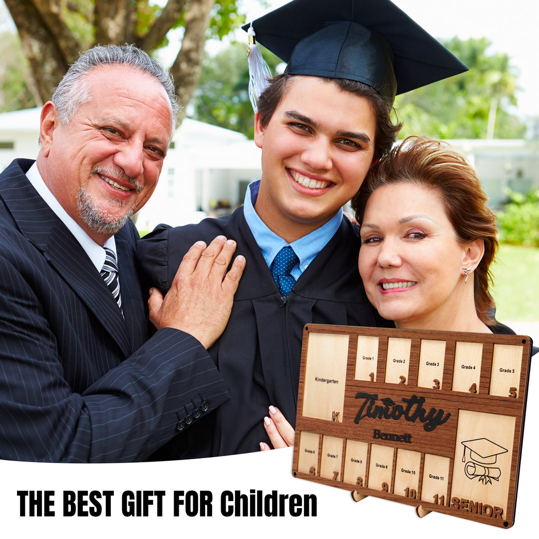 Easycosy  K-12 School Picture Frame Custom Wooden Frame-3