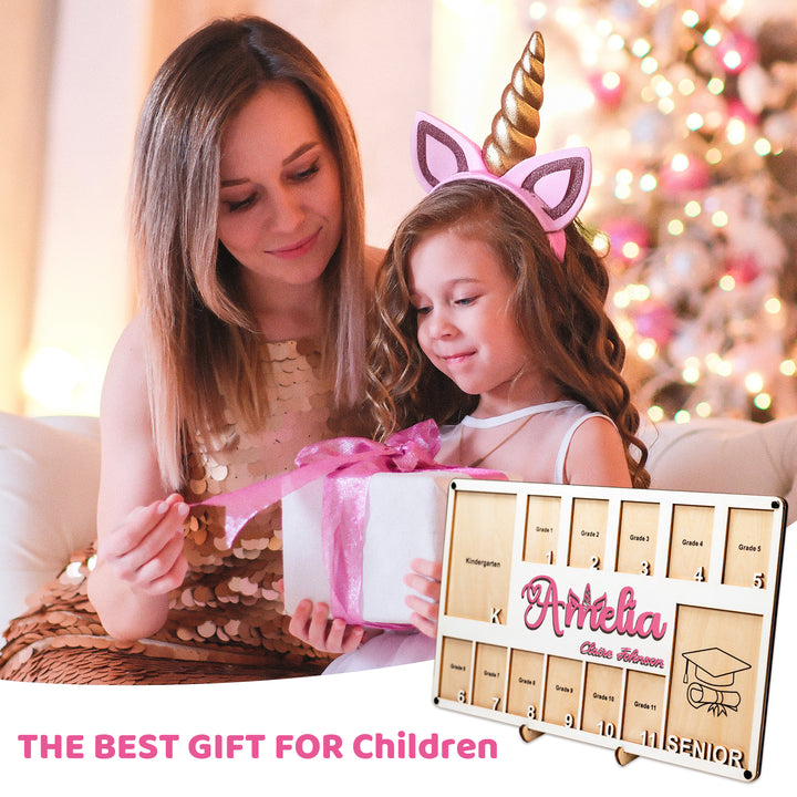 Easycosy  K-12 School Picture Frame Custom Wooden Frame-1