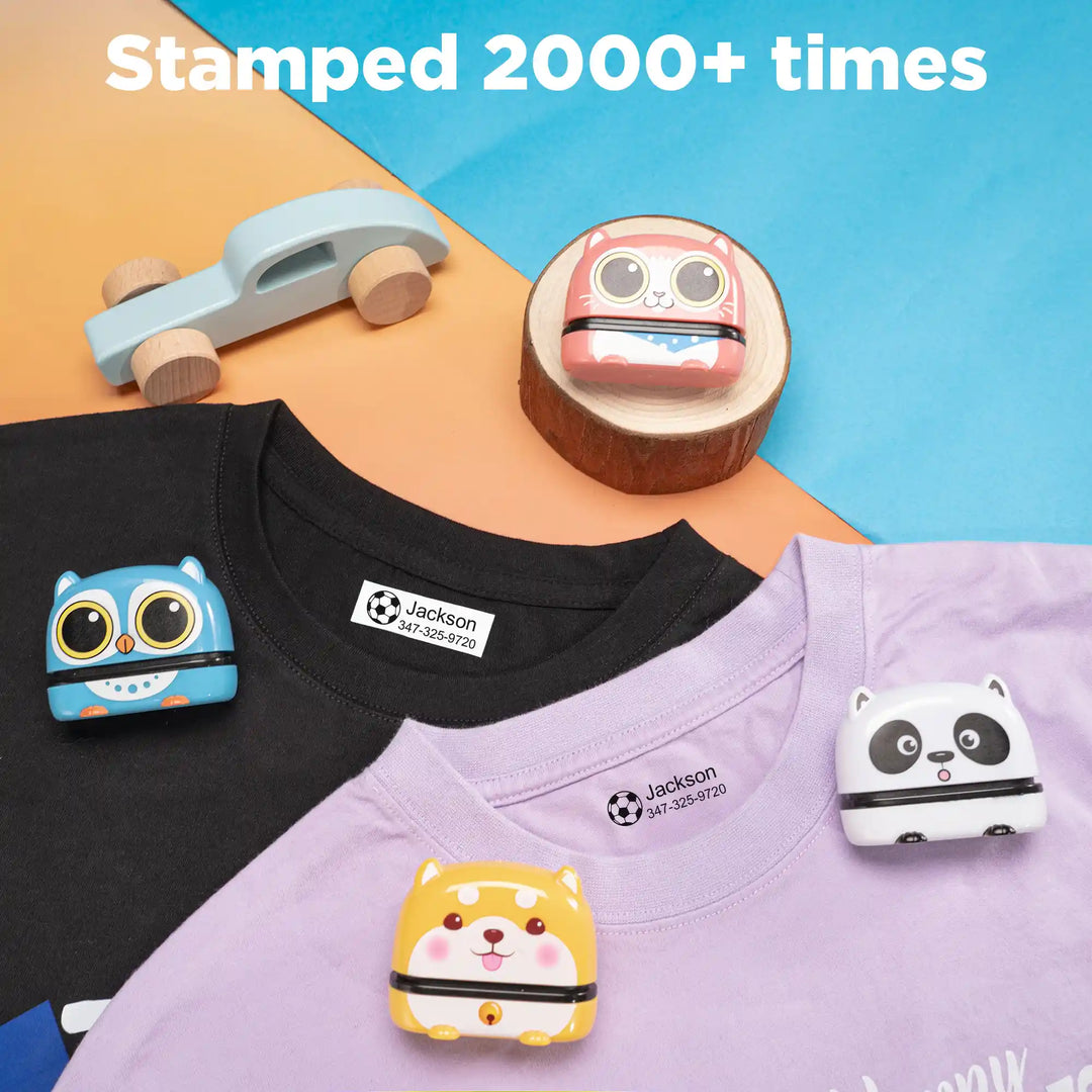 Easycosy Name Stamp Custom Clothing Labels for Kids